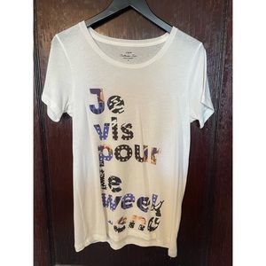 JCREW GRAPHIC TEE